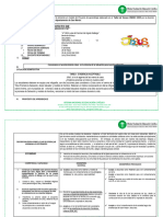 Modelo #2 de Proyecto de Aprendizaje 2020 Secundaria