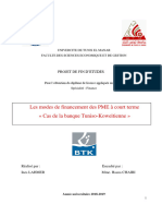 PFE BTK Banque Tuniso-Koweitienne SA