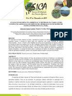 Avaliação Do Impacto Ambiental Na Retirada Da Taboca para Confecção Artesanal de Espetos de Churrasco No Município de Santo Antônio Do Tauá