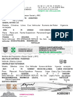 Tarjeta CDMX Formato Nuevo