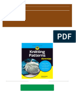 Knitting Patterns For Dummies Kristi Porter All Chapter Instant Download