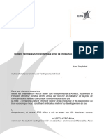 MEDIA RELEASE - Le Groupe ERG Africa, Actif Dans Le Secteur Minier, Organise Un Atelier Pour Soutenir L'entrepreunariat en Tant