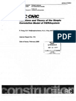 Equations and Theory of The Simple Correlation Model of Fierasystem