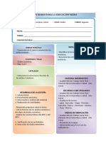 Plan Diario Ciencias Naturales y de La Salud 2° Curso