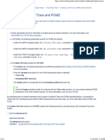 Activating Combined Trace and PCMD