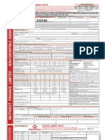 Muthoot Finance NCD Application Form Dec 2011 - Jan 2012