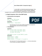 ABAP Old Vs New Syntax