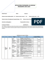 Planification Èspagnol Troisième 2024-2025