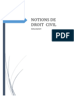 Cours Complet Droit Civl Malagasy L1