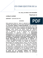 El Sicariato Como Ejecutor de La Ley Penal. Por Alfonso León Avendaño (Letra)