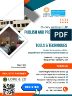 Research Writing-Promoting Tools FDP