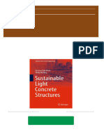 (Ebooks PDF) Download Sustainable Light Concrete Structures 1st Edition Kristian Dahl Hertz Full Chapters