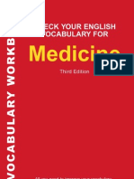 Check Your English Vocabulary For Medicine