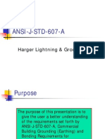 ANSI-J-STD-607-A: Harger Lightning & Grounding