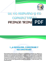 2o 1T DE LO HUMANO Y COMUNITARIO