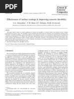 1.durability of Concrete Structures in Marine Atmosphere Zones - The Use of Chloride Deposition Rate On The Wet Candle As An Environmental Indicator