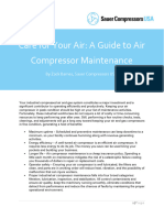 A Guide To Air Compressor Maintenance