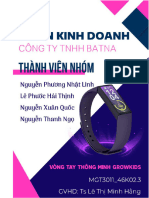 BATNA - ĐỀ ÁN KINH DOANH