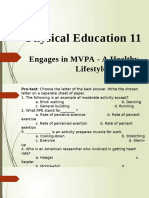 DONE PE11-Q3-M4-Engages in MVPA - A Healthy Lifestyle