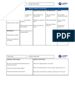 Product Model Canvas (PMC) Template