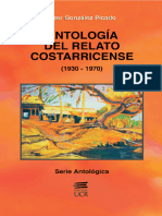 Antología Del Relato Costarricense - Jézer González Picado (1930-1970)