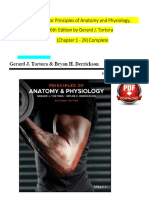 TEST BANK For Principles of Anatomy and Physiology, 16th Edition by Gerard J. Tortora, Verified Chapters 1 - 29, Complete Newest Version