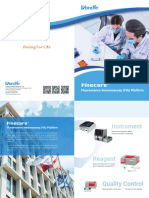 【Brochure】Finecare™ Fluorescence Immunoassay (FIA) Platform