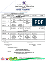 Class Program