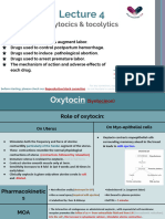 4-Oxytocics & Tocolytics