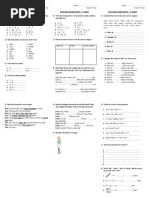 Examen Mesa 4° Año