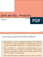 Topic 8 Joint and by Products