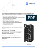 Zincfive BC Series Ups Battery Cabinet bc2 Data Sheet MKT MKT 0062 Rev 1