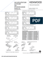 Kenwood Kdc-4047ua 414um Kdc-Mp245u U3046 U346 U4046