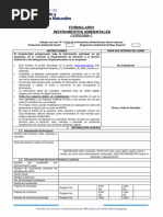 Formulario Instrumentos Ambientales Categoria C