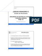 Gestión de Pyme #1 - Estado de Resultados