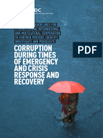 UNODC Non-Binding Guidelines On Corruption During Times of Emergency and Crisis Response and Recovery FEB24