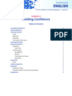 PDF TG - English 10 - Unit 16 - Lesson 4 - Building Confidence