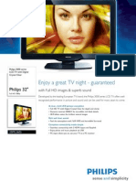 Enjoy A Great TV Night - Guaranteed: Philips 32"