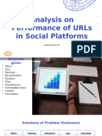 Analysis On Performance of URLs in Social Platforms