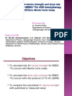 Calculation of Air-Kerma Strength and Dose Rate Constant For New BEBIG 60co HDR Brachytherapy Source An EGSnrc Monte Carlo Study