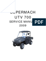 Supermach UTV700 Service Manual Whole