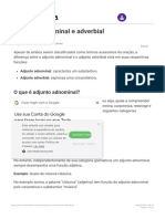 Adjunto Adnominal e Adverbial - Toda Matéria