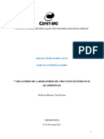 7º Relatório de Laboratório Circuitos Elétricos II