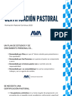 CERTIFICACIÓN Pastoral - V1