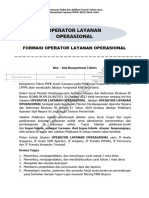 Kisi-Kisi Operator Layanan Operasional