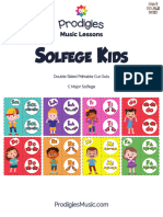 Solfege Kids Print Cut Out