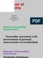 1.assessment of Personality