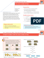 Y1 Summer Block 4 SOL6 Compare Numbers With The Same Number of Tens
