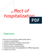 2-Effect of Hospitalization On Patient and Family