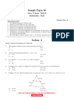 XTH PREBOARDS 2 Maths Basic